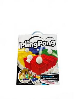 Buffalo Games PlingPong Board Game Family Game Night Ping Pong Bounce Game